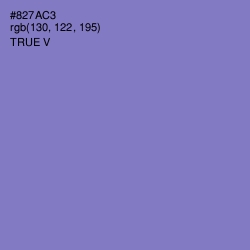 #827AC3 - True V Color Image